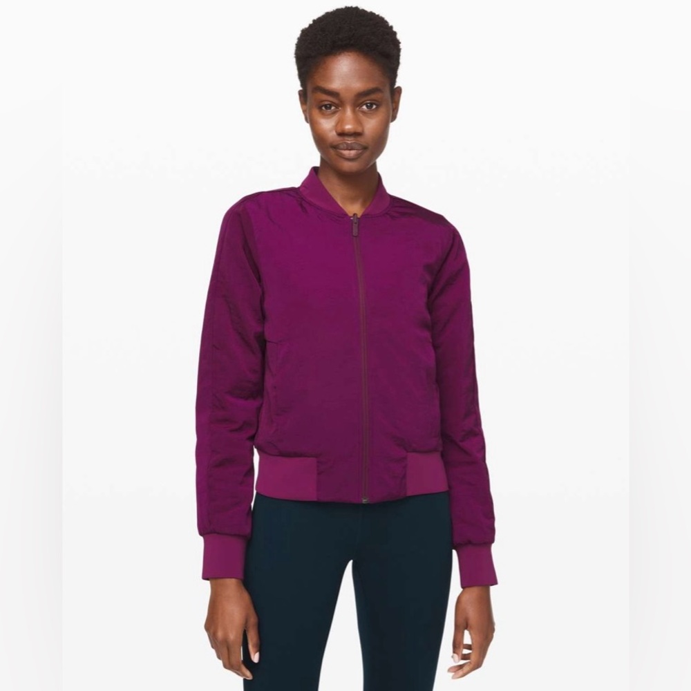 Lululemon Non-Stop Bomber *Reversible in Marvel